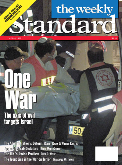 Cover of The Weekly Standard, April 8, 2002
