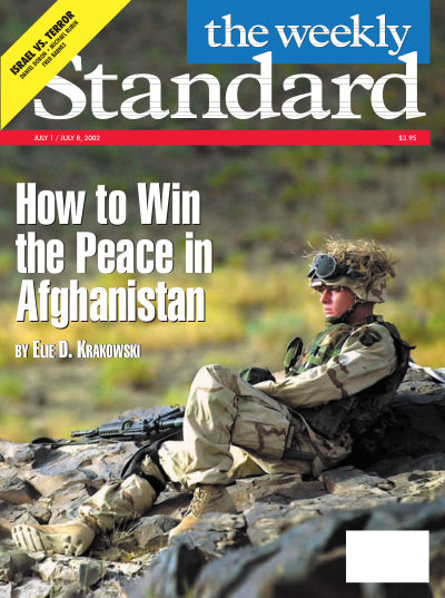 Cover of The Weekly Standard, July 1, 2002