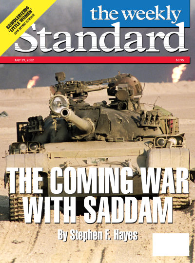 Cover of The Weekly Standard, July 29, 2002