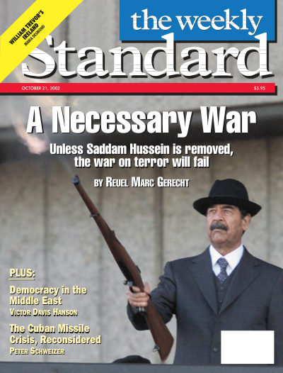 Cover of The Weekly Standard, October 21, 2002