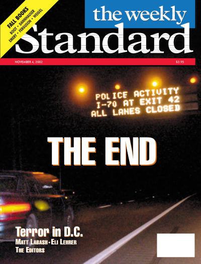 Cover of The Weekly Standard, November 4, 2002