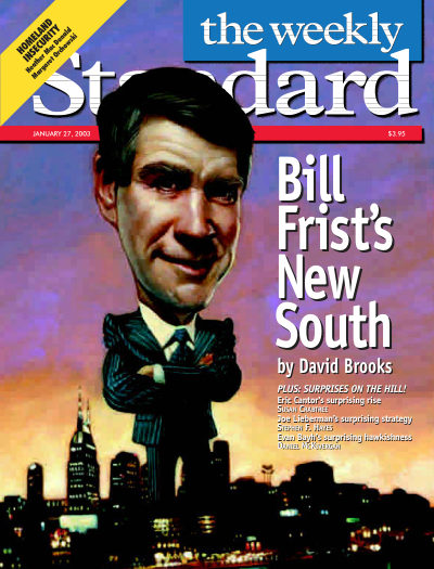 Cover of The Weekly Standard, January 27, 2003