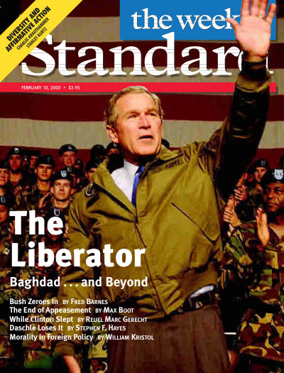 Cover of The Weekly Standard, February 10, 2003
