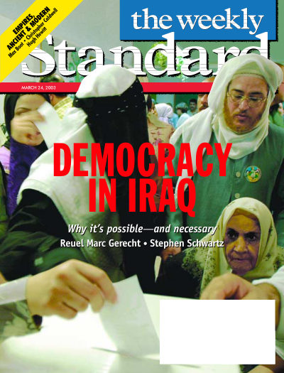 Cover of The Weekly Standard, March 24, 2003