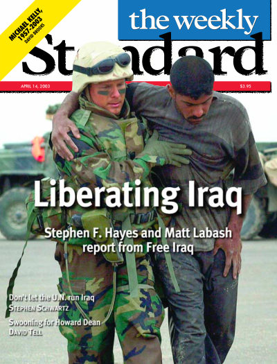 Cover of The Weekly Standard, April 14, 2003