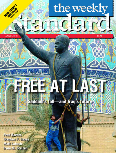 Cover of The Weekly Standard, April 21, 2003