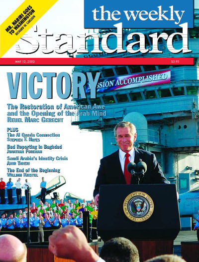 Cover of The Weekly Standard, May 12, 2003