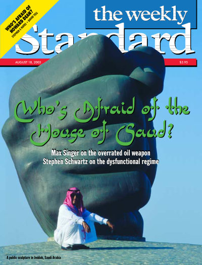 Cover of The Weekly Standard, August 18, 2003