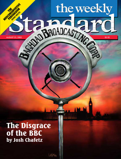 Cover of The Weekly Standard, August 25, 2003