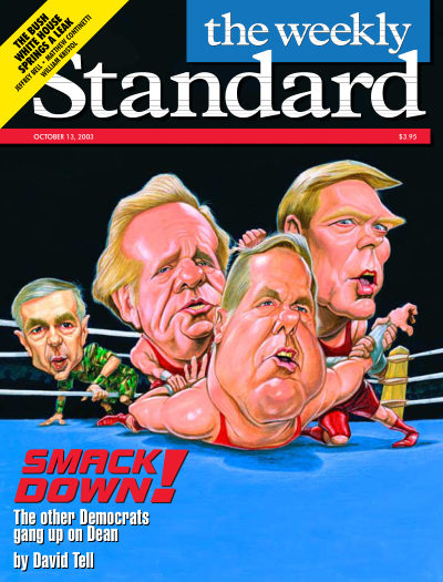 Cover of The Weekly Standard, October 13, 2003