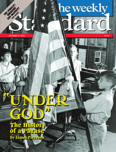 Cover of The Weekly Standard, October 27, 2003