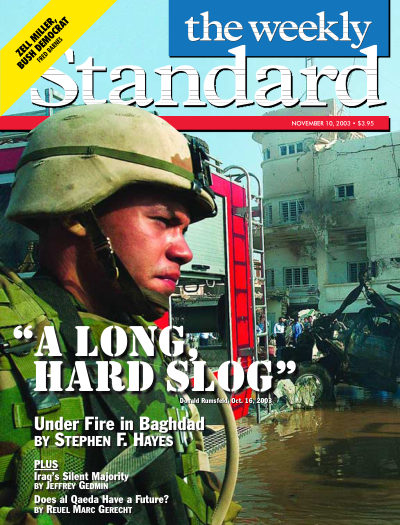 Cover of The Weekly Standard, November 10, 2003