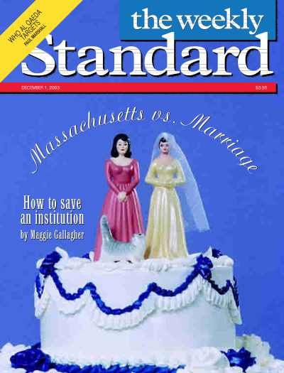 Cover of The Weekly Standard, December 1, 2003