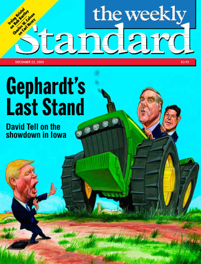 Cover of The Weekly Standard, December 22, 2003