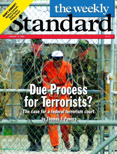 Cover of The Weekly Standard, January 12, 2004