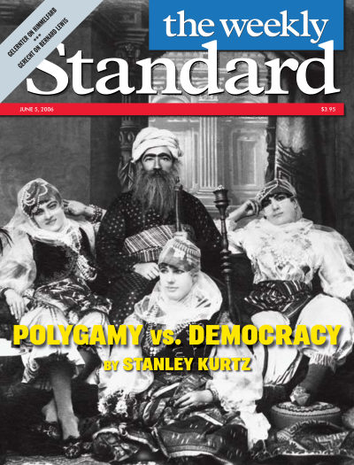 Polygamy vs. Democracy — The Weekly Standard