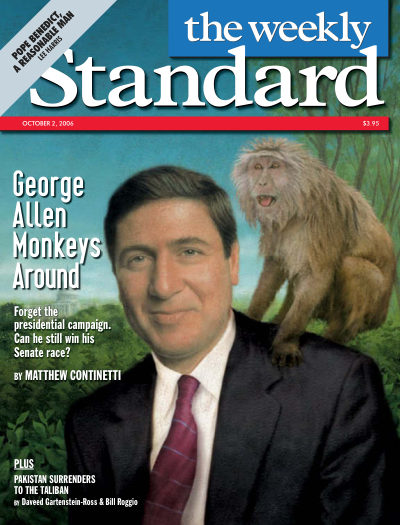 George Allen Monkeys Around — The Weekly Standard