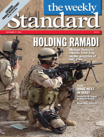 Holding Ramadi — The Weekly Standard