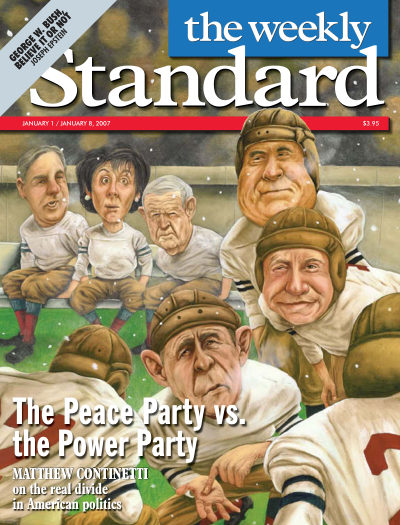 The Peace Party vs. the Power Party — The Weekly Standard
