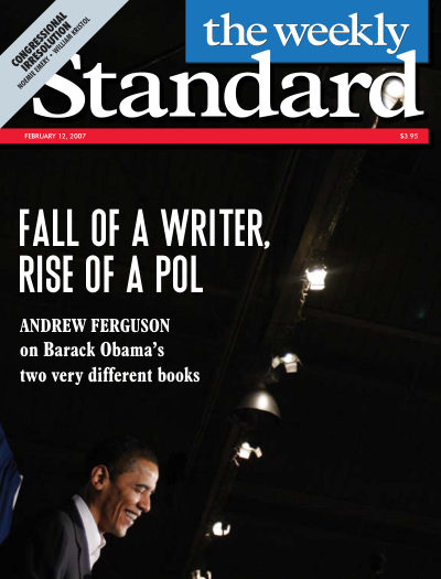 Fall of a Writer, Rise of a Pol — The Weekly Standard
