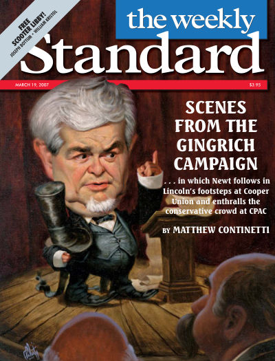 Cover of The Weekly Standard, March 19, 2007