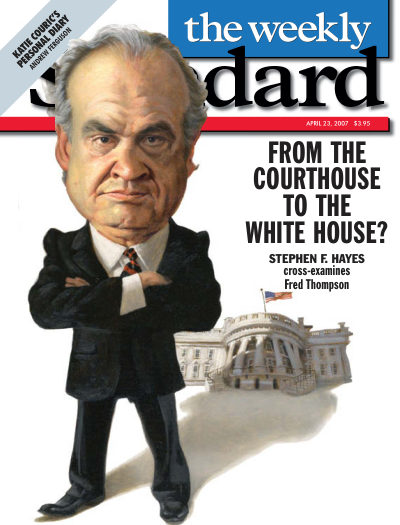 Cover of The Weekly Standard, April 23, 2007