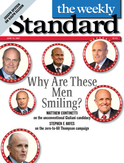 Cover of The Weekly Standard, June 18, 2007
