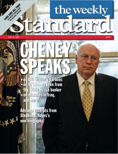 Cover of The Weekly Standard, July 23, 2007
