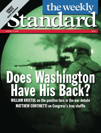 Cover of The Weekly Standard, August 13, 2007