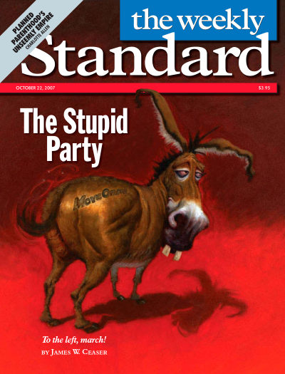 Cover of The Weekly Standard, October 22, 2007