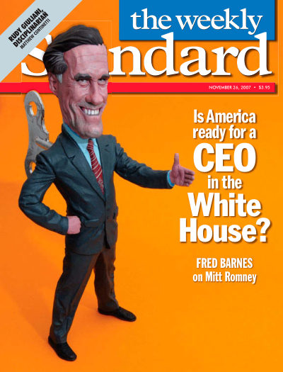 Cover of The Weekly Standard, November 26, 2007