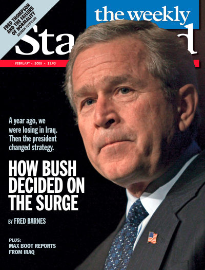 Cover of The Weekly Standard, February 4, 2008