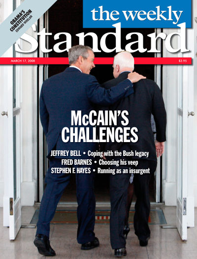 Cover of The Weekly Standard, March 17, 2008