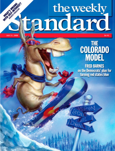 Cover of The Weekly Standard, July 21, 2008