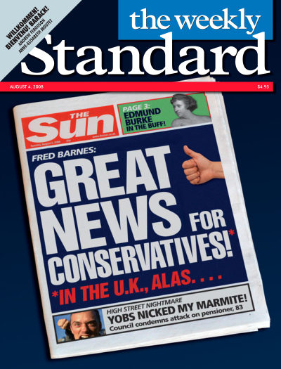 Cover of The Weekly Standard, August 4, 2008