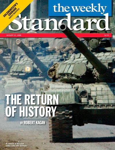 Cover of The Weekly Standard, August 25, 2008