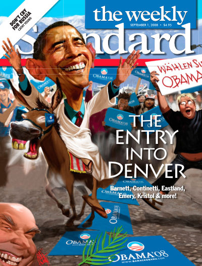 Cover of The Weekly Standard, September 1, 2008