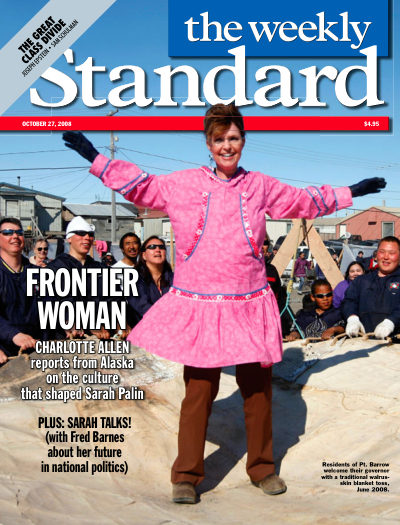 Cover of The Weekly Standard, October 27, 2008