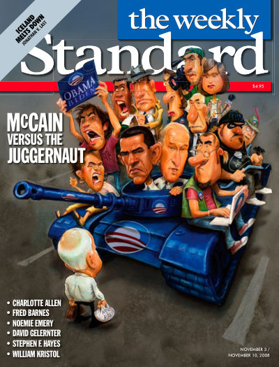 Cover of The Weekly Standard, November 3, 2008