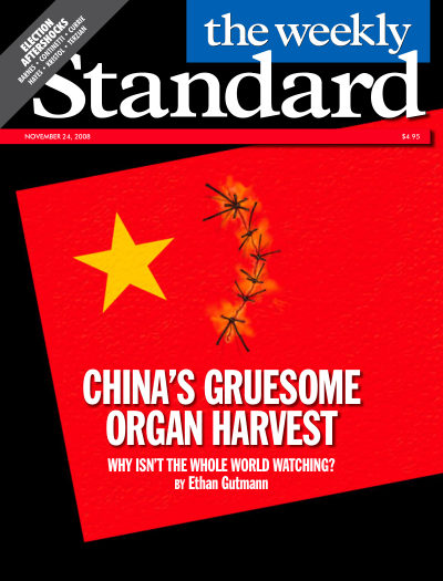 Cover of The Weekly Standard, November 24, 2008