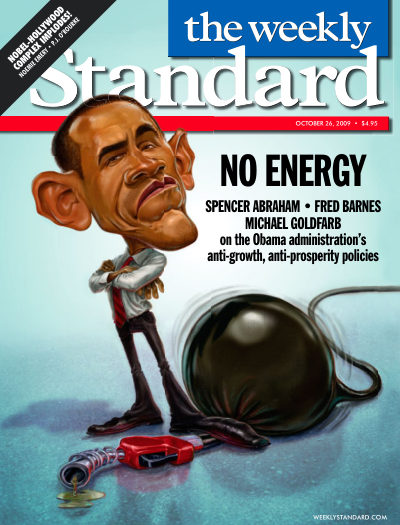 Cover of The Weekly Standard, October 26, 2009