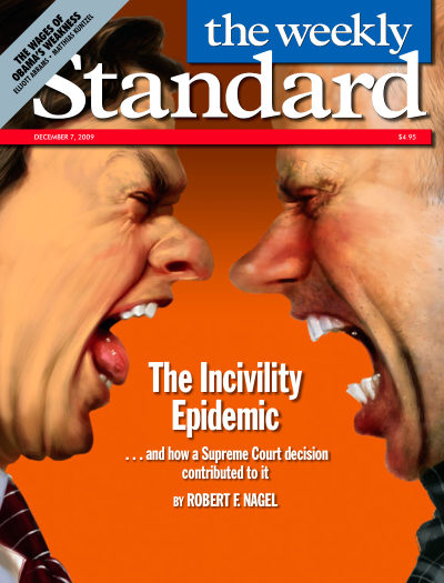 Cover of The Weekly Standard, December 7, 2009