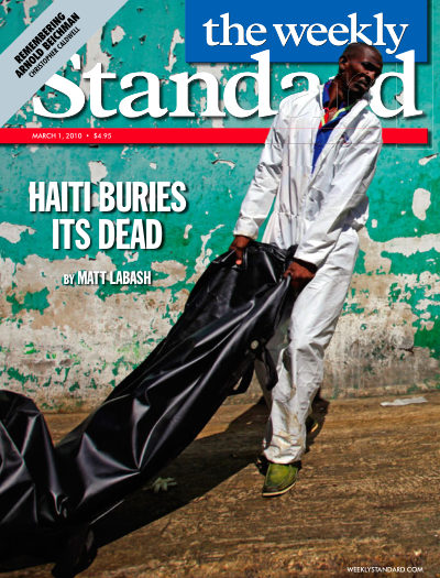 Cover of The Weekly Standard, March 1, 2010