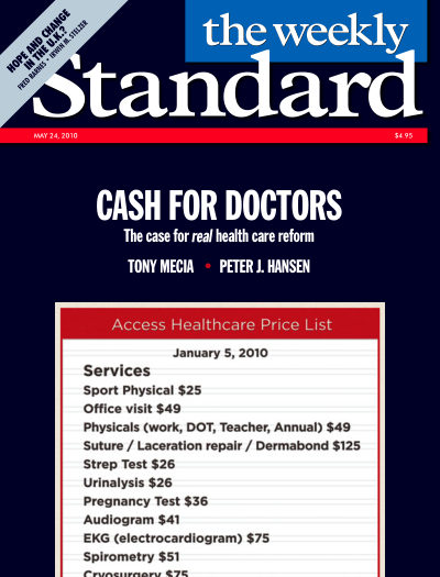 Cover of The Weekly Standard, May 24, 2010