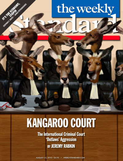 Cover of The Weekly Standard, August 23, 2010