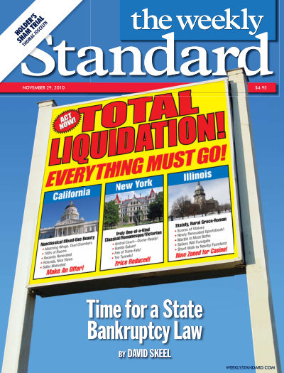 Cover of The Weekly Standard, November 29, 2010