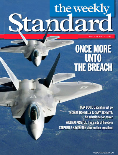 Cover of The Weekly Standard, March 28, 2011