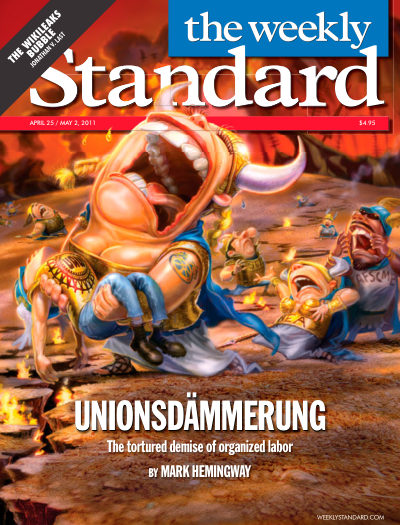 Cover of The Weekly Standard, April 25, 2011