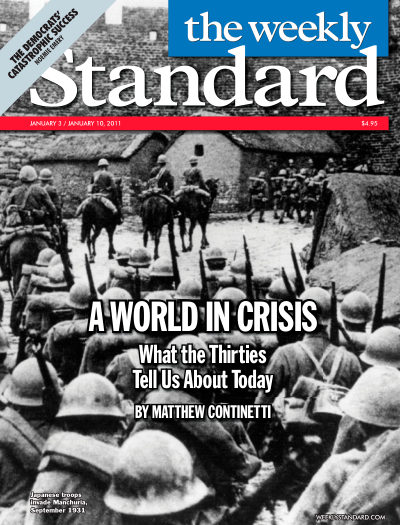 Cover of The Weekly Standard, January 3, 2011