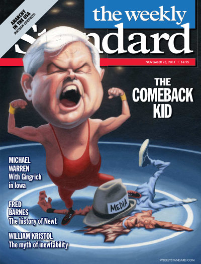 Cover of The Weekly Standard, November 28, 2011